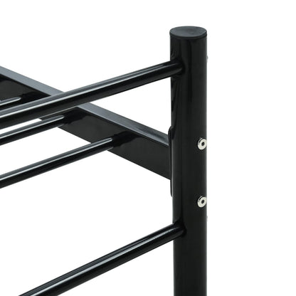 Giroletto Nero in Metallo 180x200 cm | homemem39