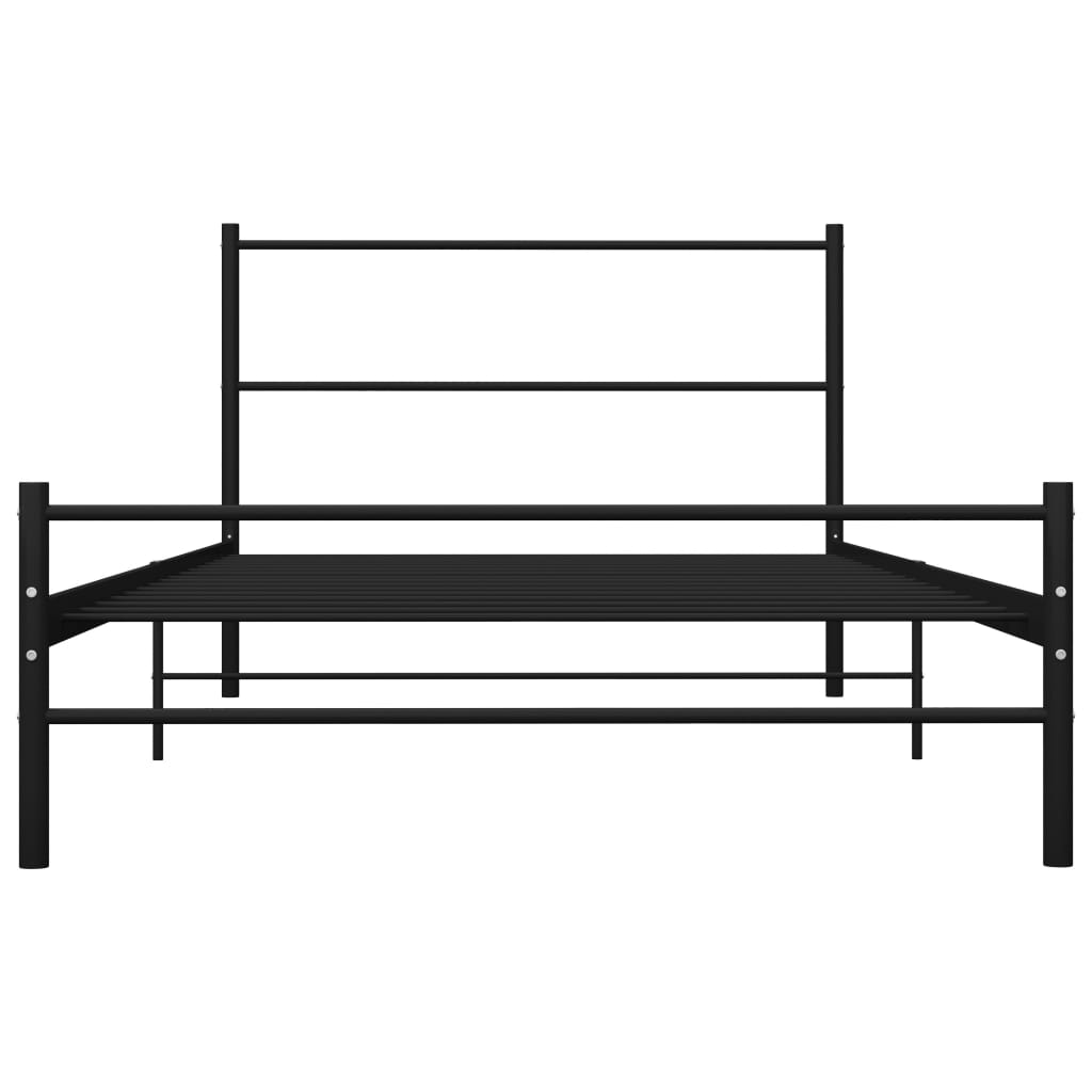 Giroletto Nero in Metallo 100x200 cm | homemem39