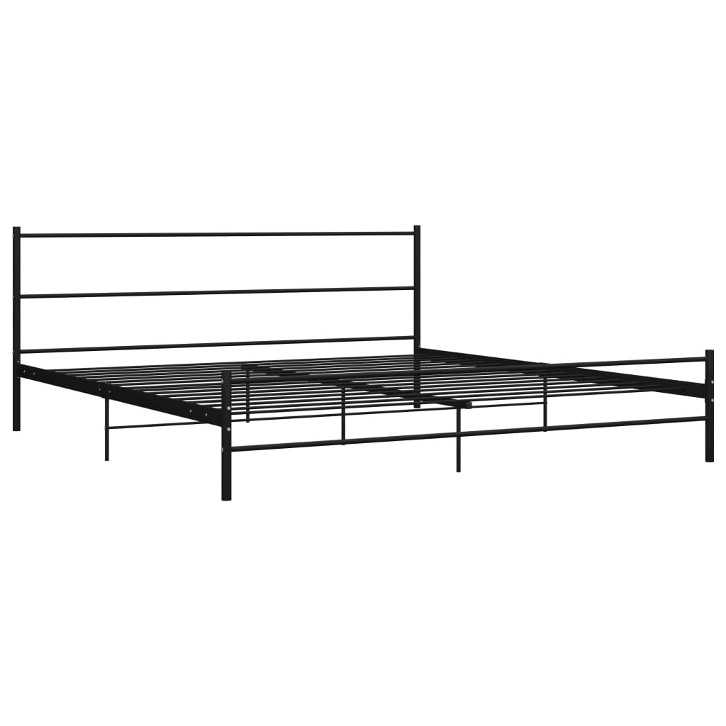 Giroletto Nero in Metallo 200x200 cm | homemem39