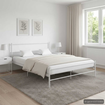 Giroletto Bianco in Metallo 120x200 cm