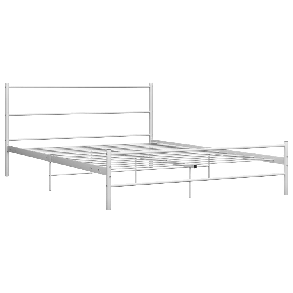 Giroletto Bianco in Metallo 140x200 cm | homemem39