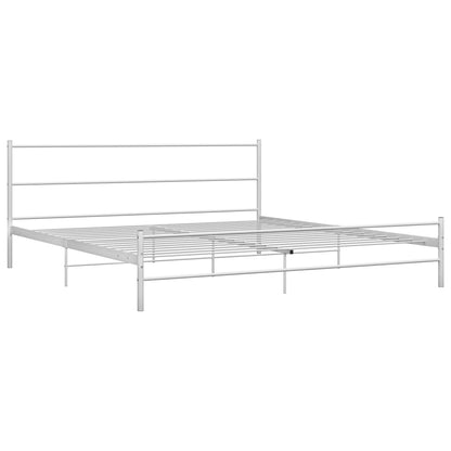 Giroletto Bianco in Metallo 180x200 cm | homemem39