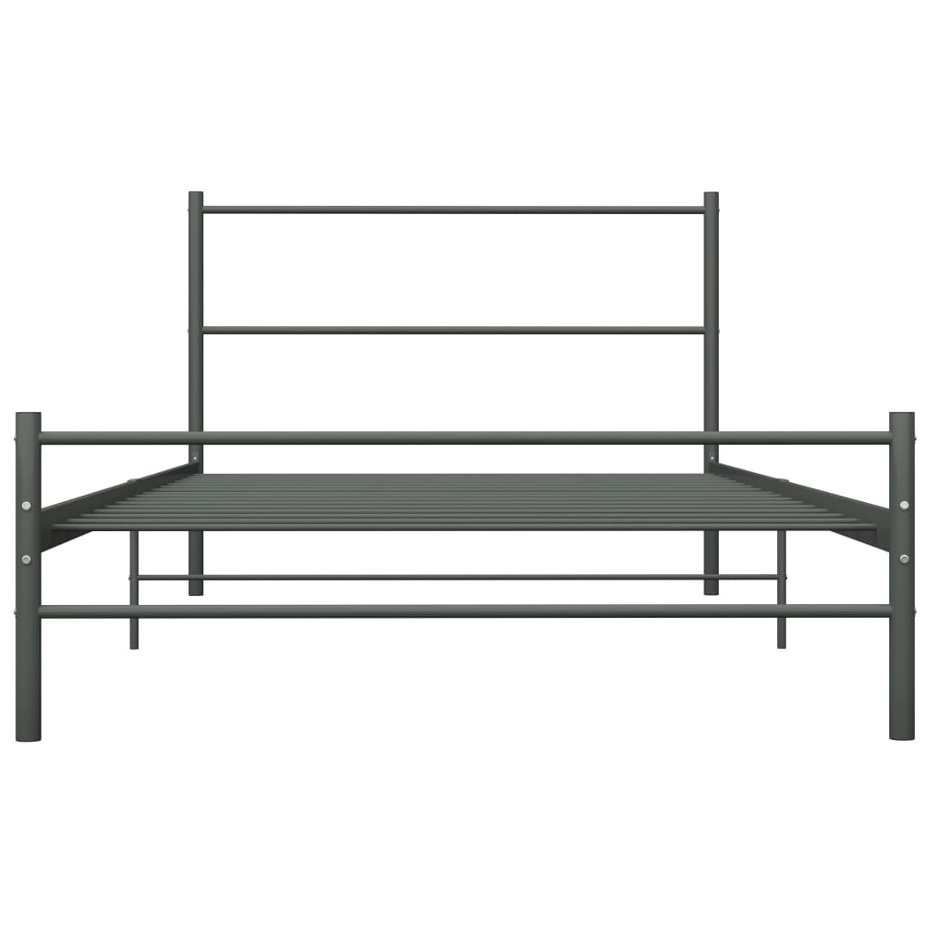 Giroletto Grigio in Metallo 90x200 cm | homemem39