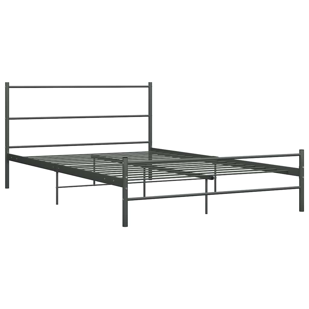 Giroletto Grigio in Metallo 160x200 cm | homemem39
