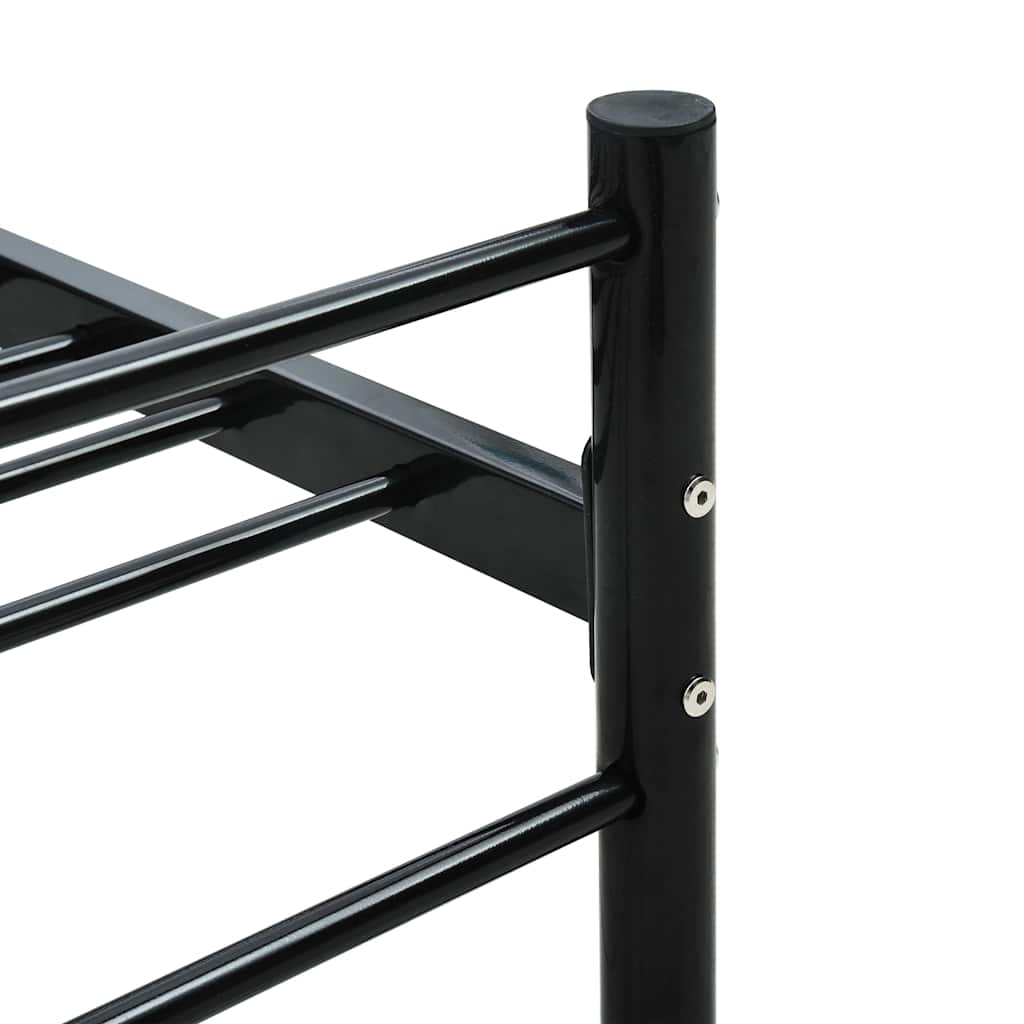 Giroletto Nero in Metallo 160x200 cm | homemem39