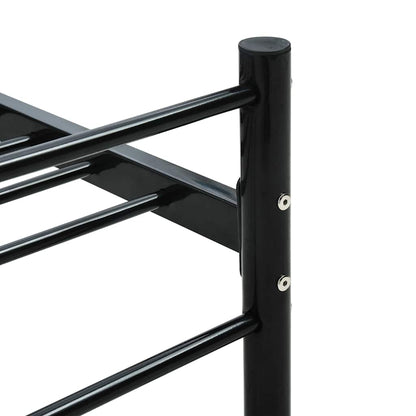 Giroletto Nero in Metallo 160x200 cm | homemem39