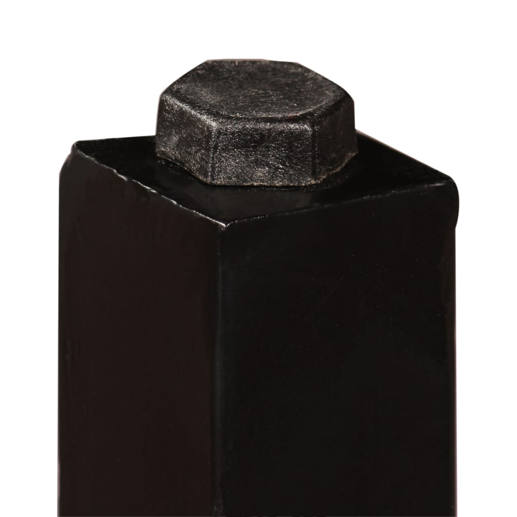 Set da Bar 7 pz in Legno Massello di Acacia e Vera Pelle