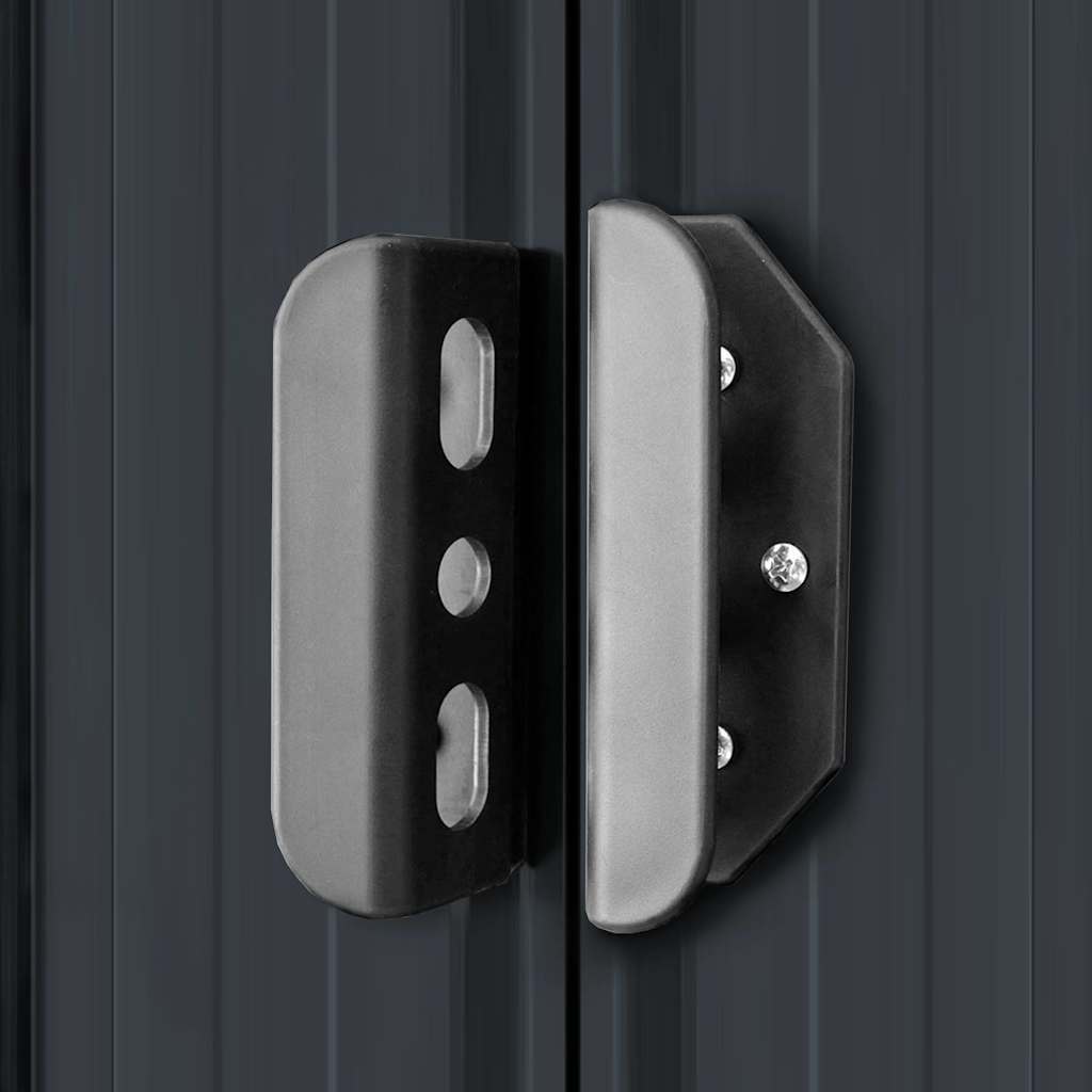 Capanno da Giardino Antracite in Acciaio - homemem39