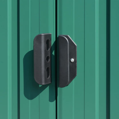 Capanno da Giardino Verde 257x990x181cm in Acciaio Zincato - homemem39