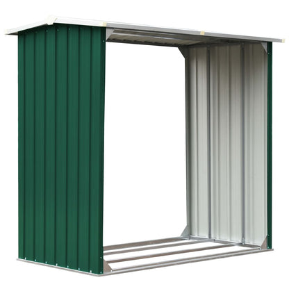Capannone in Acciaio Zincato 172x91x154 cm Verde - homemem39