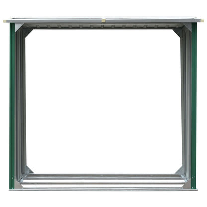 Capannone in Acciaio Zincato 172x91x154 cm Verde - homemem39