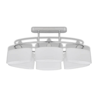 Lampade da Soffitto Ellissoidali 2 pz Paralume in Vetro E14