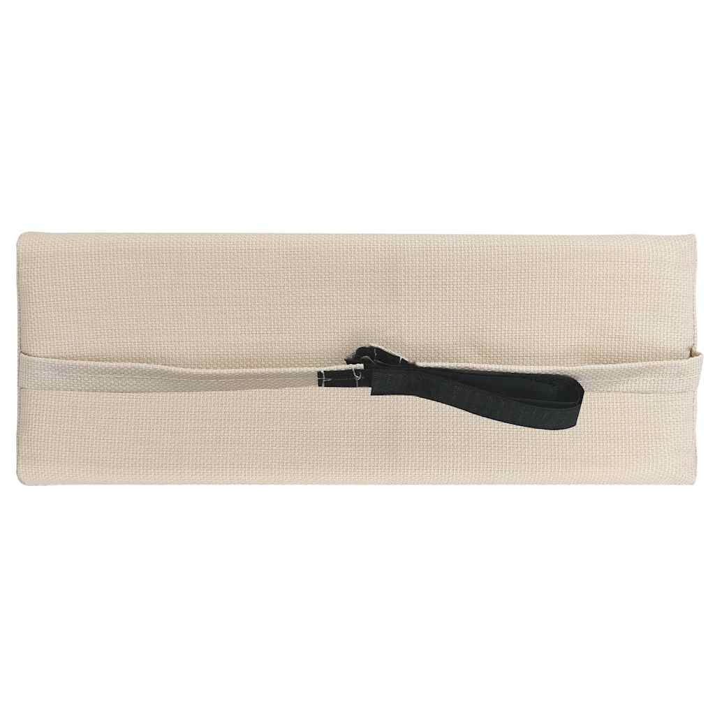 Poggiatesta per Sdraio Crema 40x7,5x15 cm in Textilene | homemem39