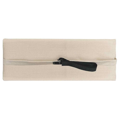 Poggiatesta per Sdraio Crema 40x7,5x15 cm in Textilene | homemem39