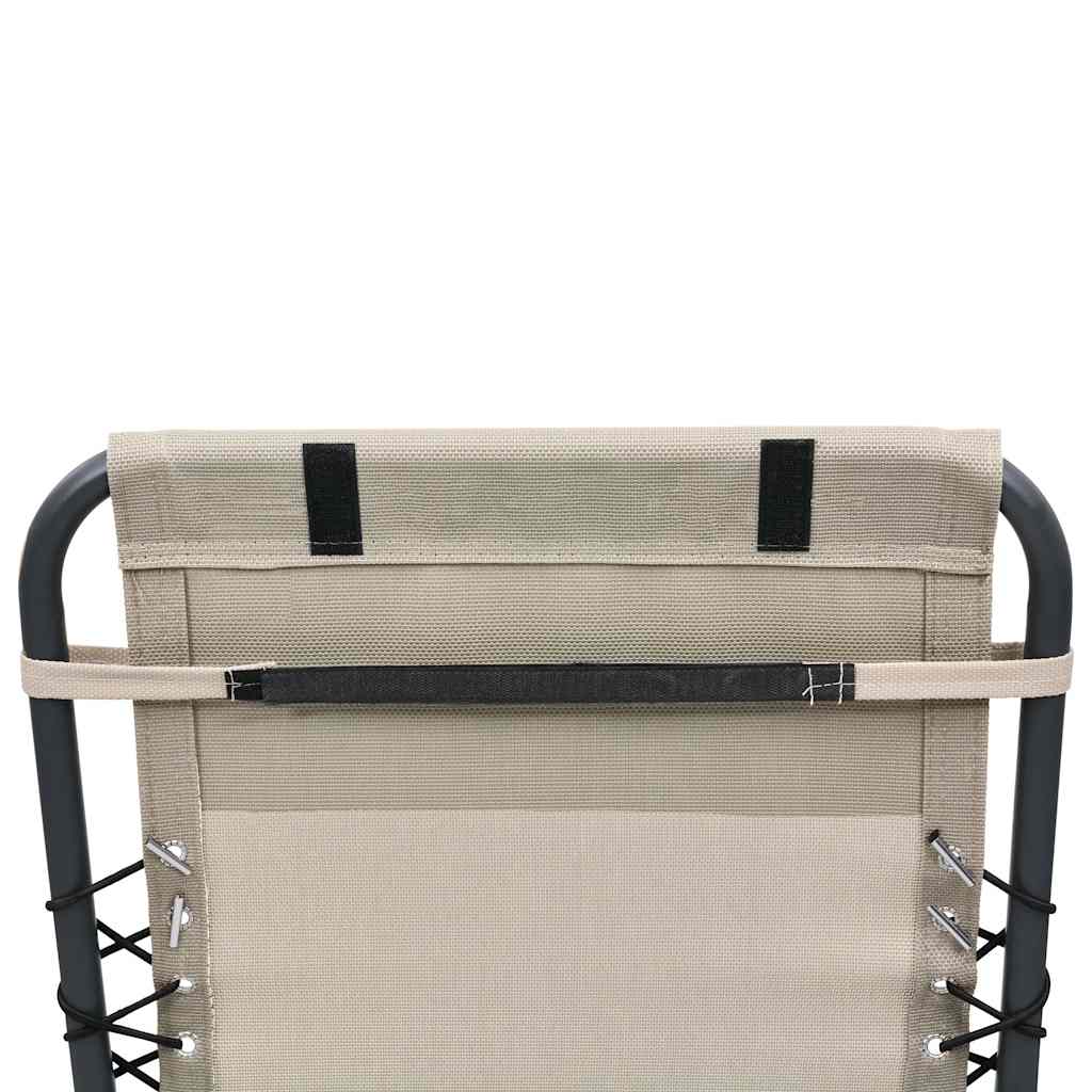 Poggiatesta per Sdraio Crema 40x7,5x15 cm in Textilene | homemem39