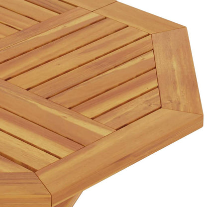 Tavolo da Giardino Pieghevole 85x85x76cm Legno Massello di Teak