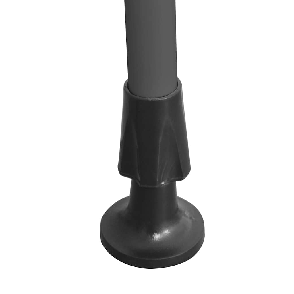 Tenda da Sole Retrattile Manuale con LED 100 cm Blu e Bianca