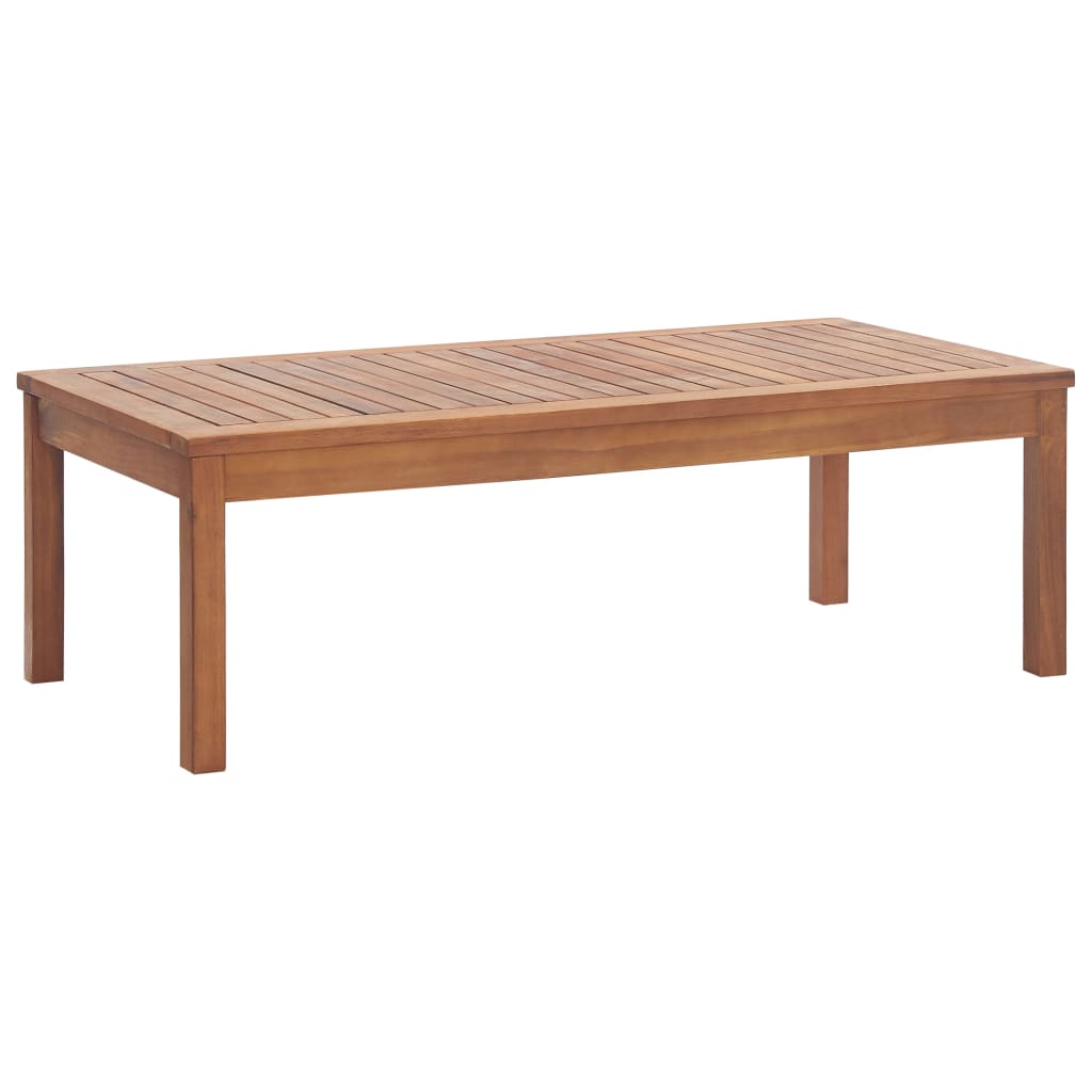 Set Divani da Giardino 4 pz con Cuscini in Massello di Acacia | homemem39