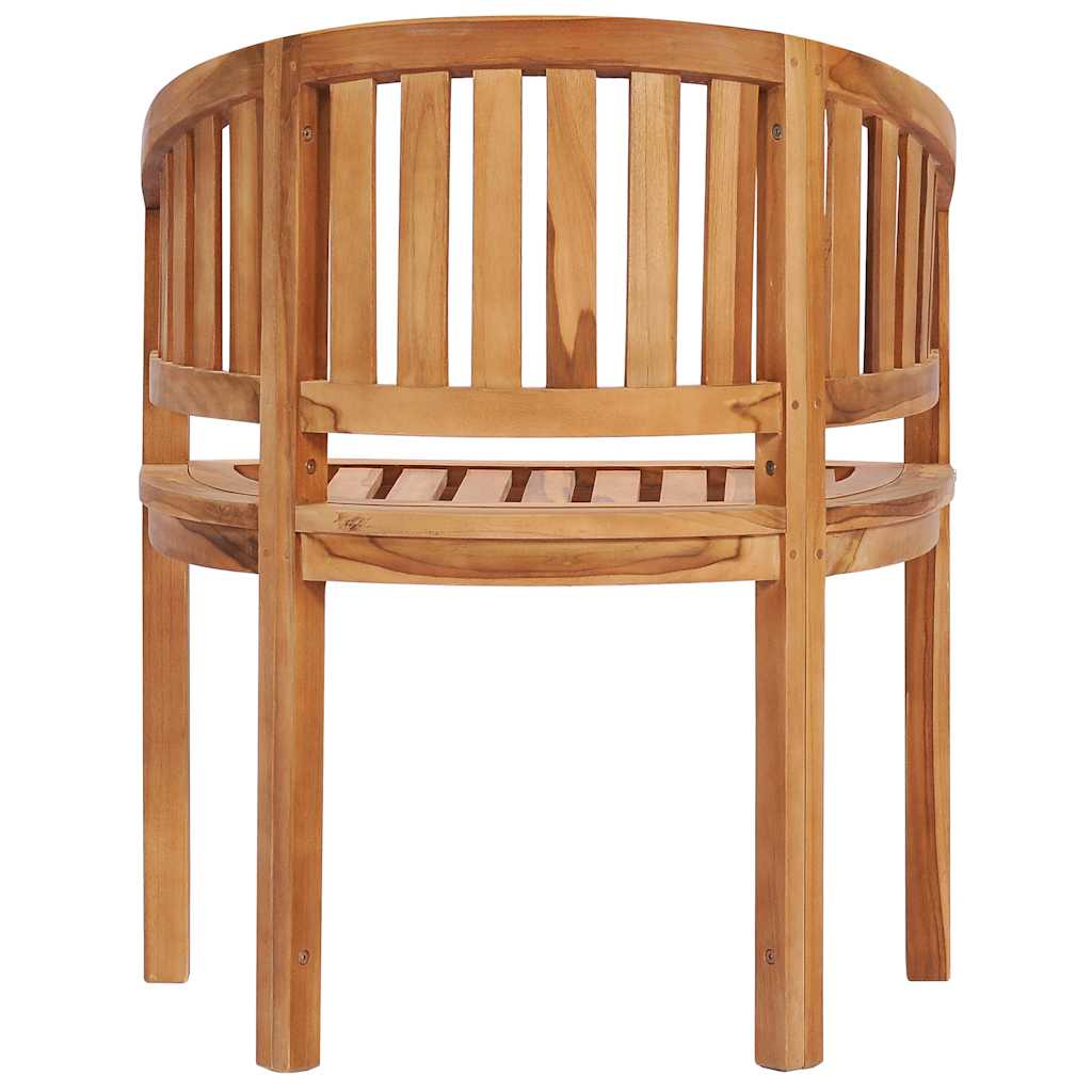 Sedia a Banana in Legno Massello di Teak | homemem39