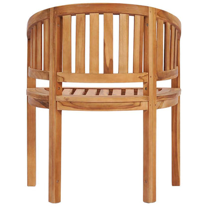 Sedia a Banana in Legno Massello di Teak | homemem39