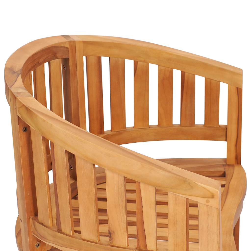 Sedia a Banana in Legno Massello di Teak | homemem39