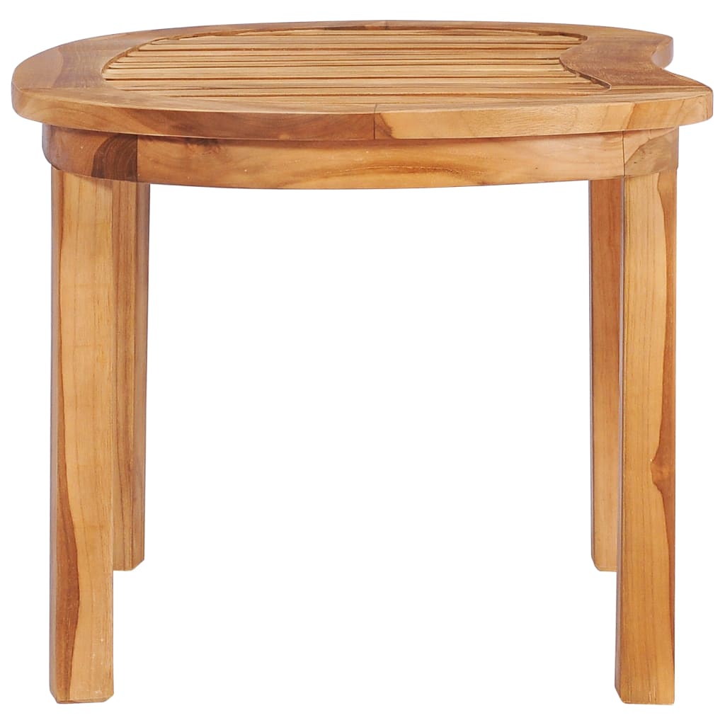 Tavolino da Salotto 90x50x45 cm in Legno Massello di Teak | homemem39