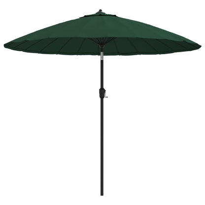 Ombrellone da Esterni con Palo in Alluminio 270 cm Verde | homemem39
