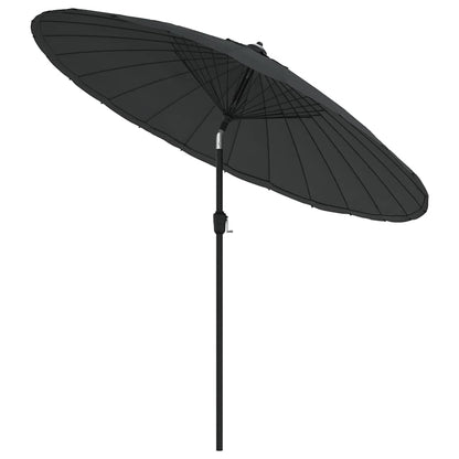Ombrellone da Esterni con Palo in Alluminio 250 cm Antracite