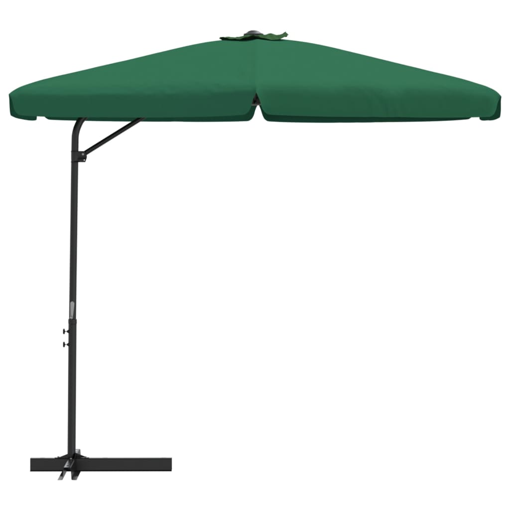 Ombrellone da Giardino con Palo in Acciaio 300 cm Verde | homemem39