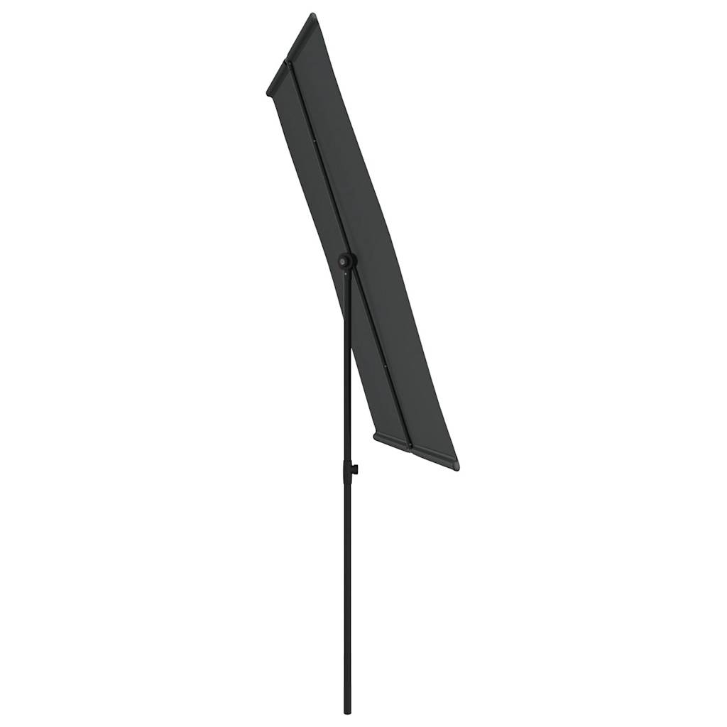 Ombrellone da Giardino con Palo in Alluminio 2x1,5 m Antracite | homemem39