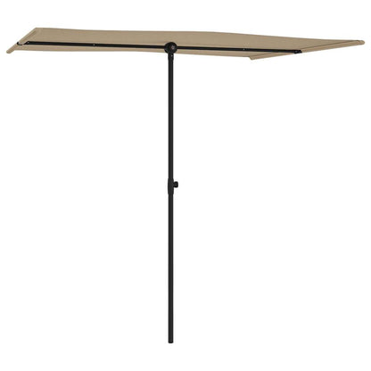 Ombrellone da Giardino con Palo in Alluminio 2x1,5 m Talpa | homemem39
