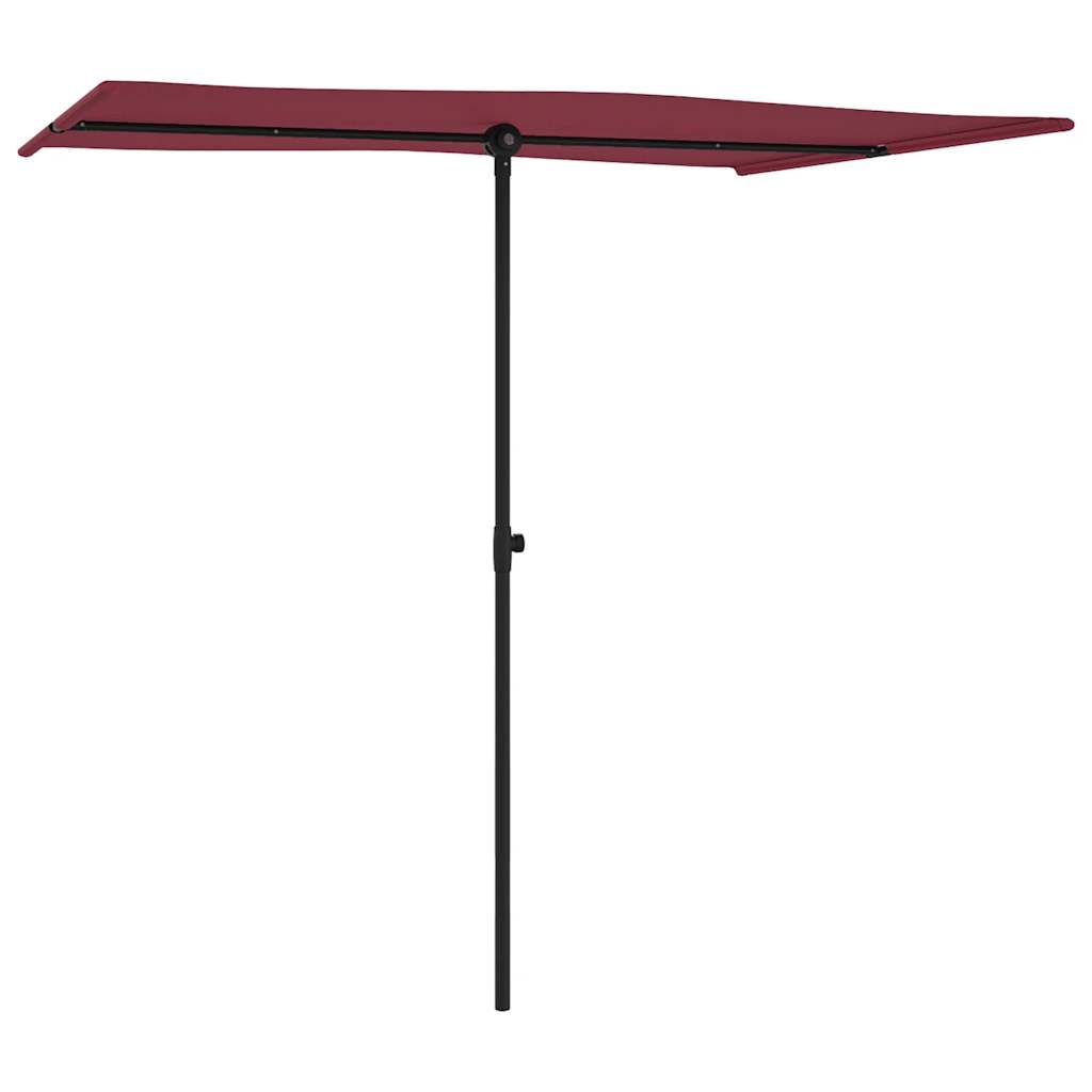 Ombrellone da Giardino con Palo in Alluminio 2x1,5 m Bordò | homemem39