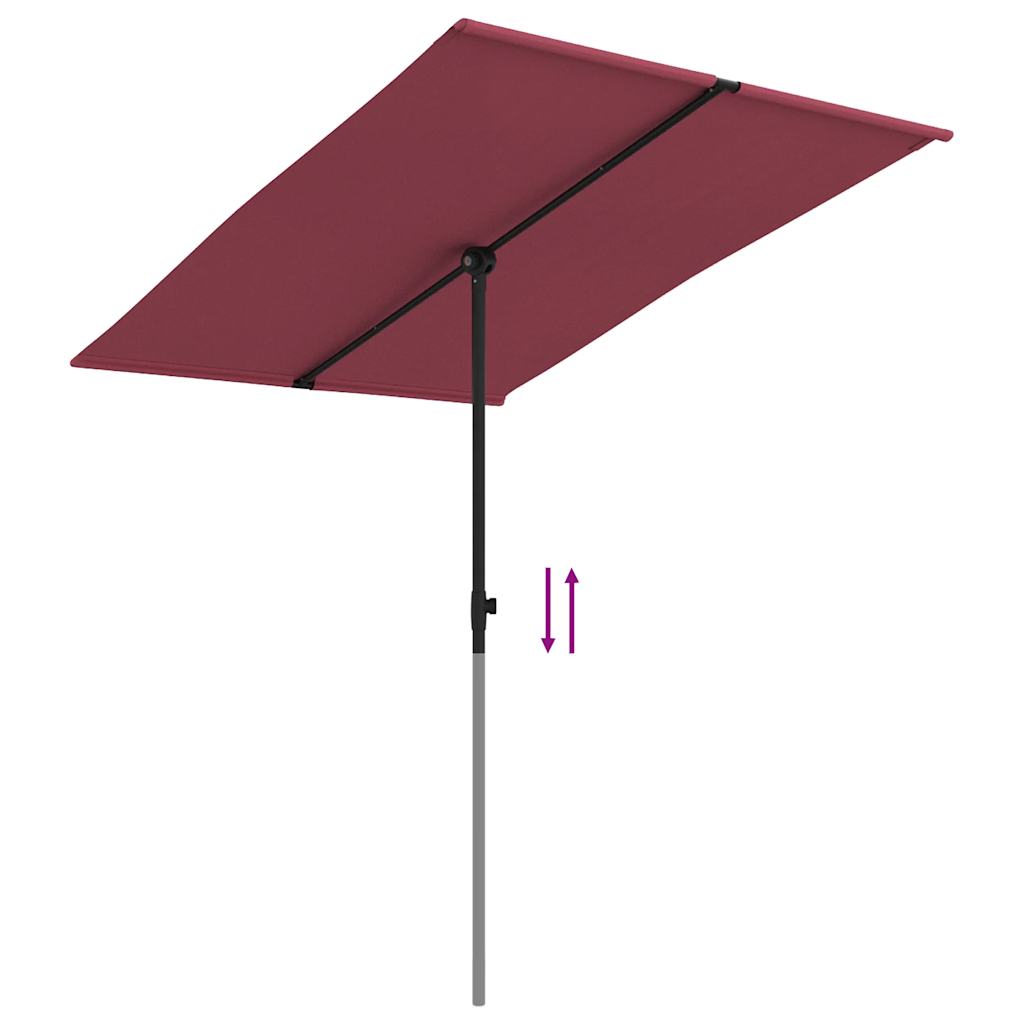 Ombrellone da Giardino con Palo in Alluminio 2x1,5 m Bordò | homemem39
