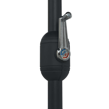 Ombrellone da Esterni con Palo in Alluminio 270x246cm Antracite | homemem39