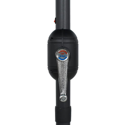 Ombrellone con Luci a LED e Palo Alluminio 270 cm Tortora | homemem39