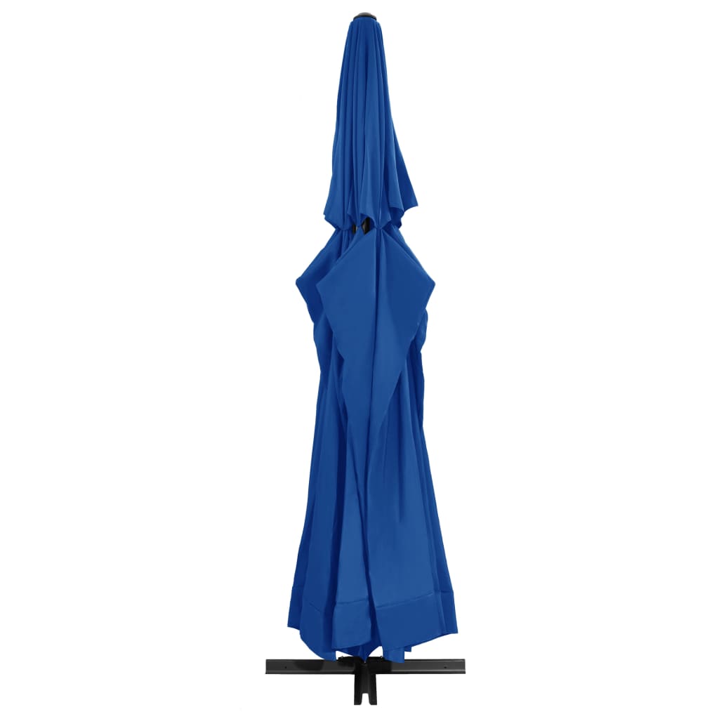 Ombrellone da Giardino con Palo in Alluminio 500 cm Azzurro | homemem39