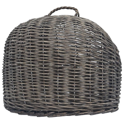 Trasportino per Gatti Grigio 60x45x45 cm in Salice Naturale | homemem39
