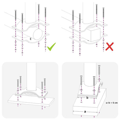 Tenda Laterale Retrattile per Patio 100x300 cm Rossa