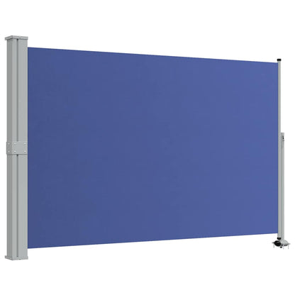 Tenda Laterale Retrattile per Patio 160x300 cm Blu