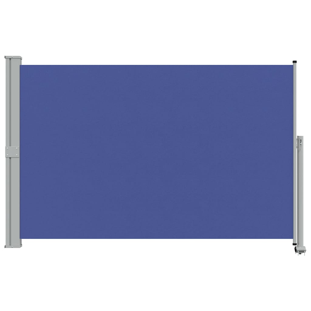 Tenda Laterale Retrattile per Patio 160x300 cm Blu