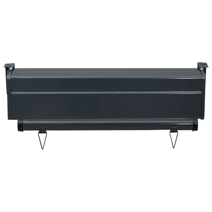 Tendalino Laterale per Balcone 65x250 cm Grigio - homemem39