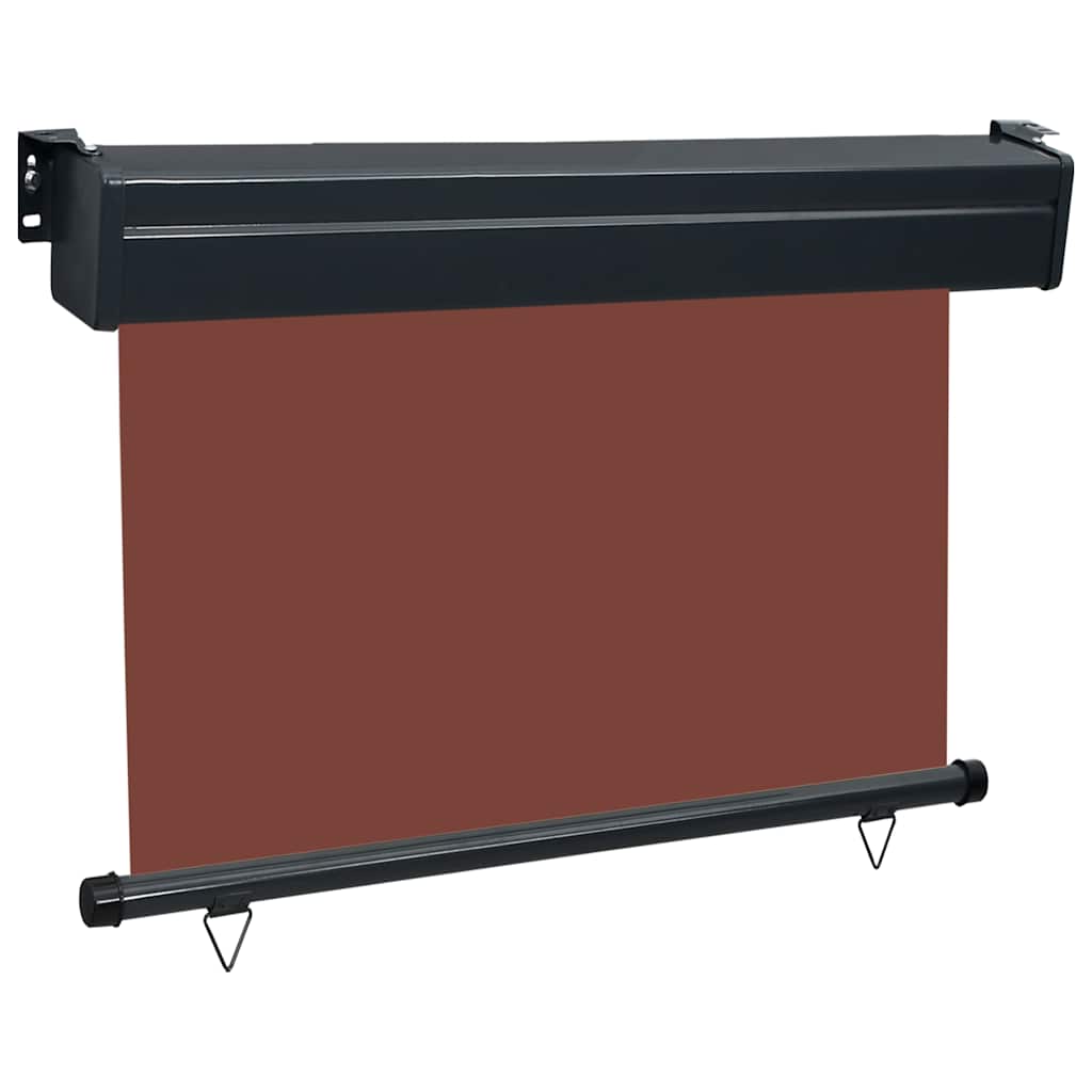 Tendalino Laterale per Balcone 85x250 cm Marrone | homemem39