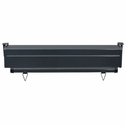 Tendalino Laterale per Balcone 85x250 cm Marrone | homemem39