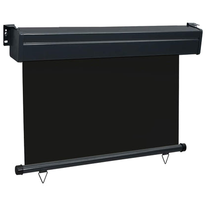 Tendalino Laterale per Balcone 105x250 cm Nero | homemem39