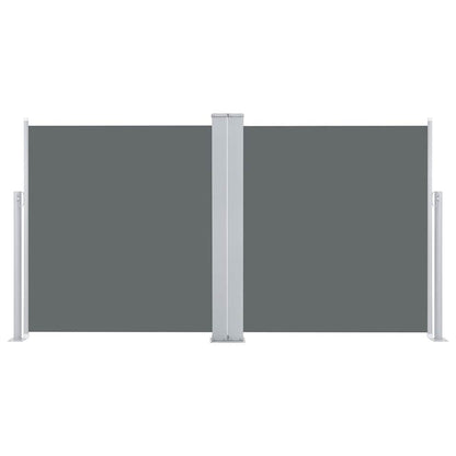 Tenda da Sole Laterale Retrattile Antracite 100x600 cm - homemem39