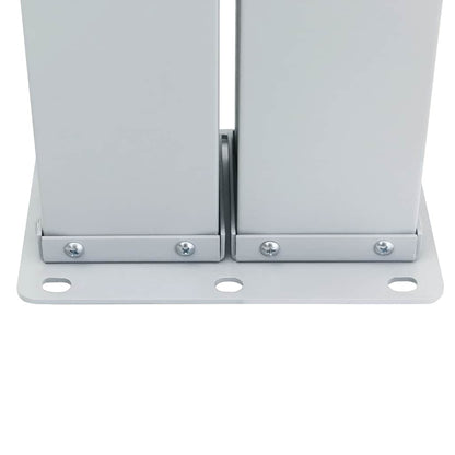 Tenda da Sole Laterale Retrattile Rossa 120x600 cm - homemem39