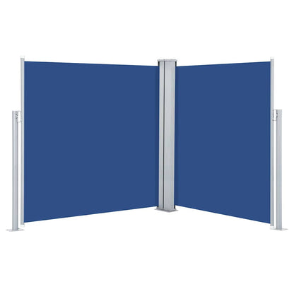 Tenda da Sole Laterale Retrattile Blu 140x600 cm - homemem39