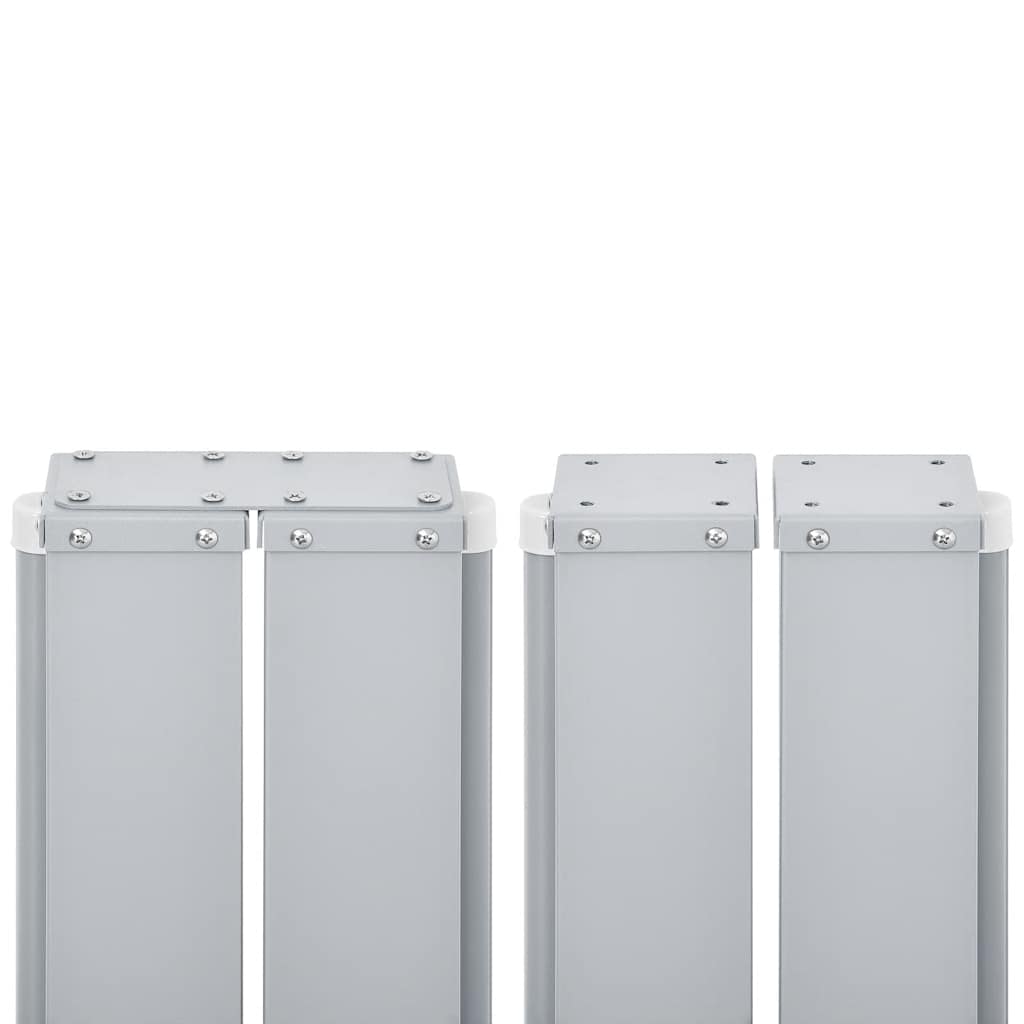 Tenda da Sole Laterale Retrattile Blu 140x600 cm - homemem39