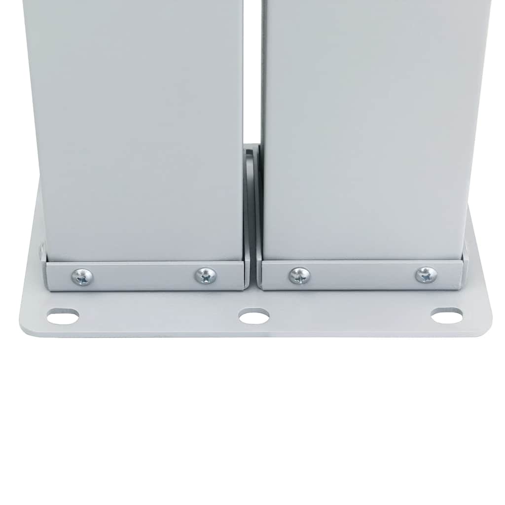 Tenda da Sole Laterale Retrattile Rossa 140x600 cm - homemem39