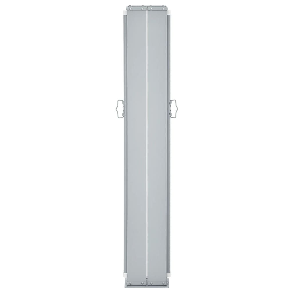 Tenda da Sole Laterale Retrattile Nera 100x1000 cm - homemem39